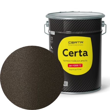 CERTA HS коричневый металлик 1000 °C 4 кг