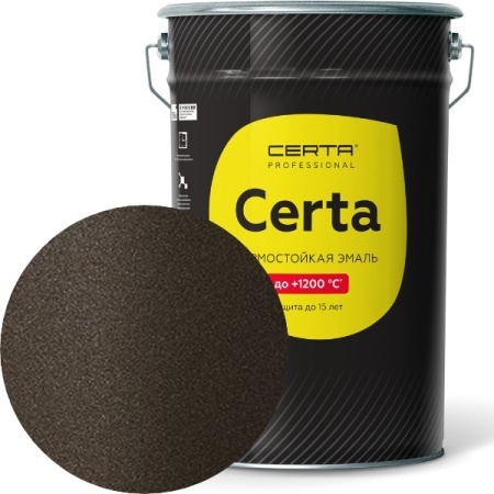 CERTA HS коричневый металлик 1000 °C 25 кг