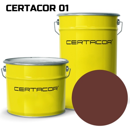 Инновационный грунт CERTACOR 01 красно-коричневый 4 кг