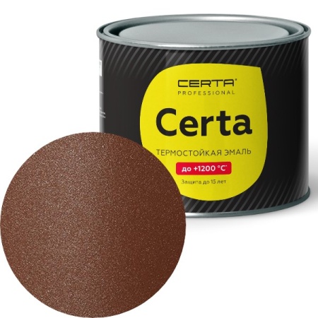 CERTA HS терракот металлик 1000 °C 0,4 кг