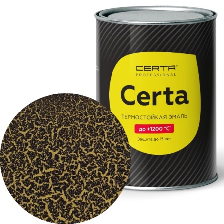 CERTA Craquelure" базовый слой до 600°С золотой 0,8 кг