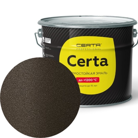 CERTA HS коричневый металлик 1000 °C 10 кг