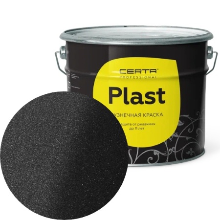 CERTA PLAST Металлик темный графит 10 кг