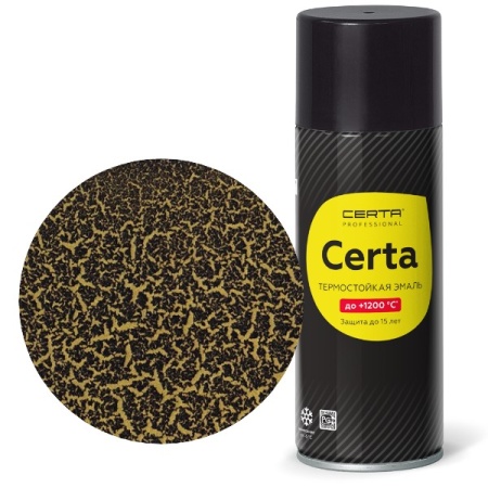 CERTA Craquelure" базовый слой до 600°С золотой аэрозоль